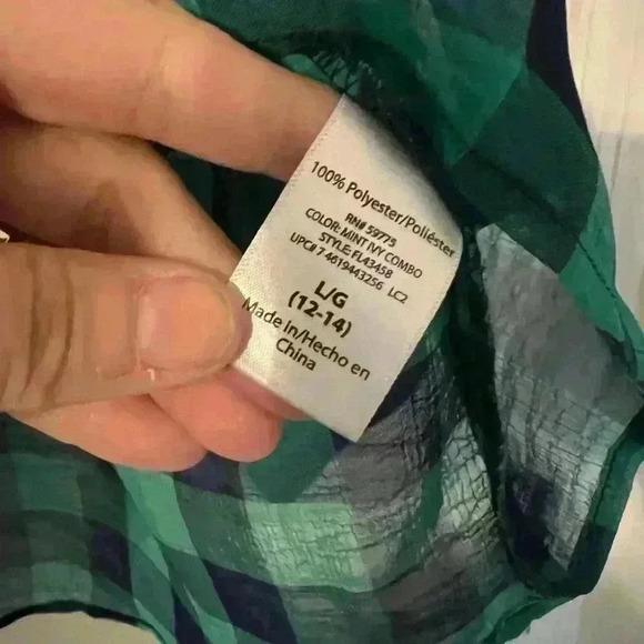 Free Vest included with checked shirt size L (H100) - Picture 5 of 16